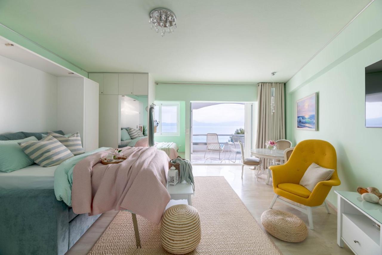 לוטראקי Lydia'S Luxury Apartment מראה חיצוני תמונה